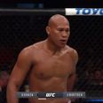 This first-round submission earned Jacare Performance of the Night at UFC 208