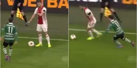 Scumbag move from Ajax defender is one of the most unsporting acts ever seen on a football pitch