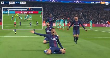 Angel Di Maria scores a stunning free-kick, but some are blaming Luis Suarez for ducking