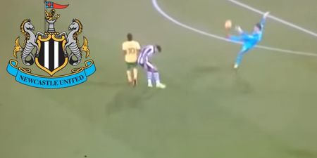 WATCH: Newcastle United goalkeeper commits probably the worst howler of the season