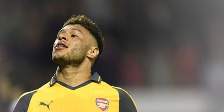 Somehow, it appeared Alex Oxlade-Chamberlain had made Arsenal’s night worse *after* the full-time whistle