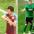 WATCH: Joey Barton’s needless stamp and pathetic dive almost defies belief