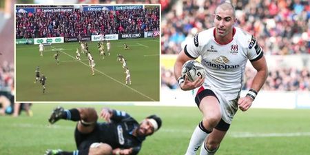 WATCH: Ruan Pienaar starts and finishes this incredible Ulster try