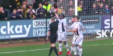 WATCH: Danny Rose’s brother slaps red card out of the referee’s hand