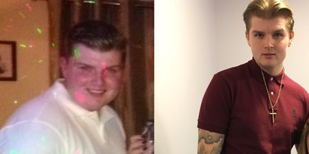 Former semi-pro footballer shed eight stone after giving up fast food-heavy diet