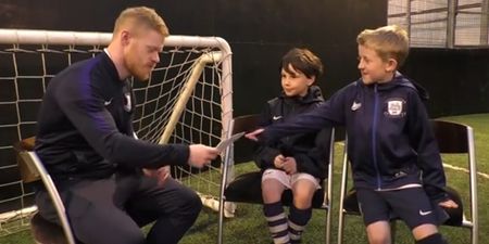 Daryl Horgan gets grilled by two young Preston North End fans and it’s adorable