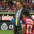 WATCH: Argentine manager receives red card for incredibly idiotic act