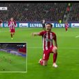 Saúl Ñíguez showed why Manchester United want him with a simply stunning goal