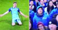 Rival fans mock Manchester City supporters for their John Stones goal celebrations