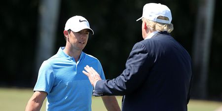 Rory McIlroy responds perfectly to backlash he received for playing golf with Donald Trump