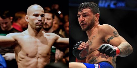 Artem Lobov and Cub Swanson had very different reactions to brief fight bump scare