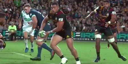 WATCH: New Zealand prop pulls off outrageous skill that would put most backs to shame