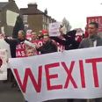 This ‘Wexit’ banner from Arsenal fans is why we can’t have nice things