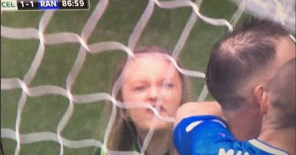 Nobody hated Rangers’ equaliser more than this Celtic ball-girl