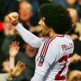 Manchester United fans have convinced themselves Marouane Fellaini will start up front at Chelsea