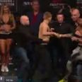 Security kept on their toes as UFC London weigh-ins get interesting
