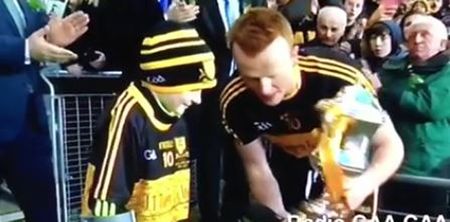 WATCH: Touching moment as brave Amy O’Connor lifts All-Ireland trophy