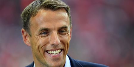 Phil Neville hastily deletes controversial tweet but everyone’s already replying