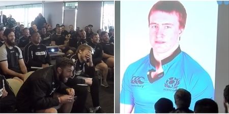 WATCH: Stuart Hogg gets the piss ripped out of him as he accepts Six Nations award