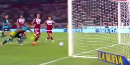 Save of the season and miss of the season all in one wonderful moment