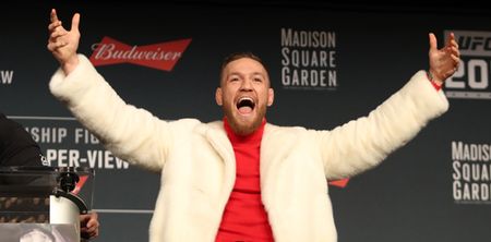 Conor McGregor brought his unique style to Aintree, and it was something else