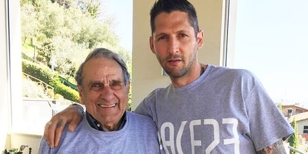 We sincerely hope Marco Materazzi’s great grandfather realises what his rude t-shirt means