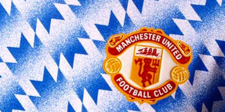 Manchester United’s next away kit looks to have been inspired by an iconic early 90s design