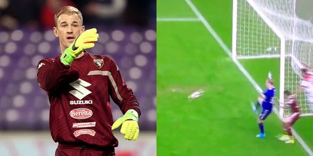 WATCH: Joe Hart makes yet another costly blunder for Torino