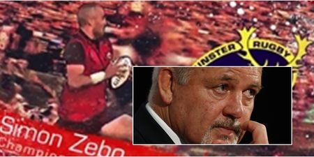 Munster send Warren Gatland a rousing reminder of what he is missing