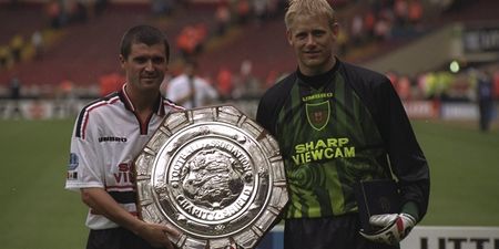 No room for Roy Keane in Peter Schmeichel’s amazing Manchester United five-a-side team