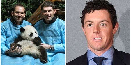 Padraig Harrington and Sergio Garcia settle it once and for all at Rory McIlroy’s wedding
