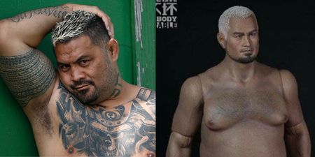 UFC star Mark Hunt took serious offence to his anatomically correct action figure