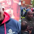 Tottenham Hotspur fans hurl abuse at Robbie from ArsenalFanTV after North London derby