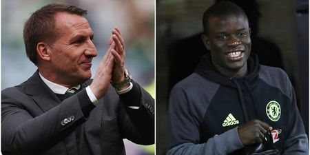 Brendan Rodgers has compared a certain Celtic player to N’Golo Kanté
