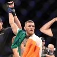 Nate Diaz wasn’t supposed to be at Conor McGregor’s history-making victory, but he found a way