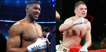 Anthony Joshua gave Irish boxer the advice he needed to pursue next step of his career