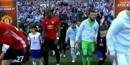 Stand-out highlight of Europa League happened during halftime of Manchester United vs Celta Vigo
