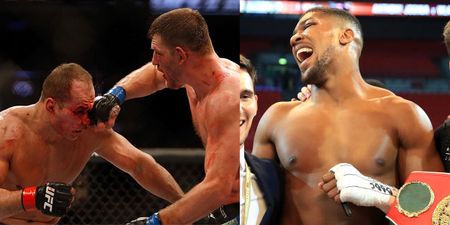 It didn’t take long for a UFC fighter to call out Anthony Joshua