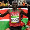 Olympic champion runs fastest marathon of all time but it will not count as world record
