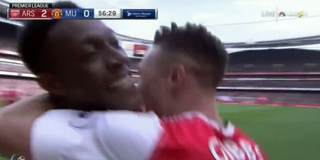 Everyone had the same thought after Danny Welbeck doubled Arsenal’s lead over Manchester United