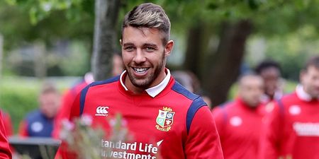 Surely Lions scrumhalf Rhys Webb has no need to be this ripped