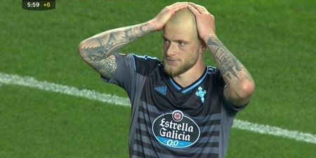 John Guidetti surely regretted his pre-match comments after his last contribution against Manchester United