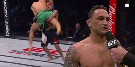 Everything about Frankie Edgar’s knockout victory shows he’s one of the greatest ever