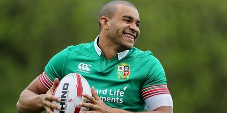 Jonathan Joseph is surely the most ripped player in the British & Irish Lions squad