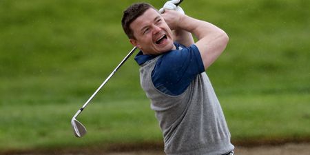 Brian O’Driscoll is a handy golfer but one retired tennis star is on another level