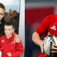 Andrew Conway gives young Munster fan greatest birthday present he could possibly ask for