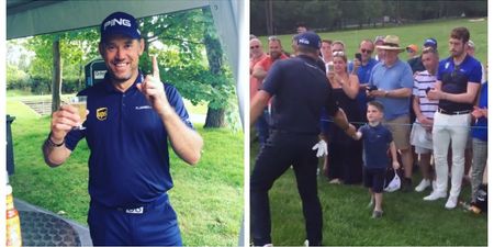 WATCH: Lee Westwood hits two hole-in-one shots and makes a child’s day in the process