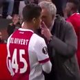Jose Mourinho pulled Ajax starlet to one side immediately after Europa League triumph