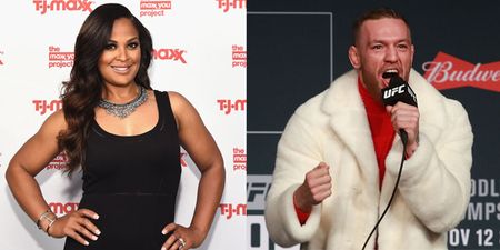 Laila Ali had a very strong reaction when asked inevitable Conor McGregor question