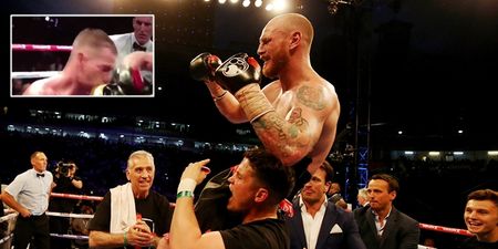 George Groves becomes world champion after unloading unstoppable flurry of punches